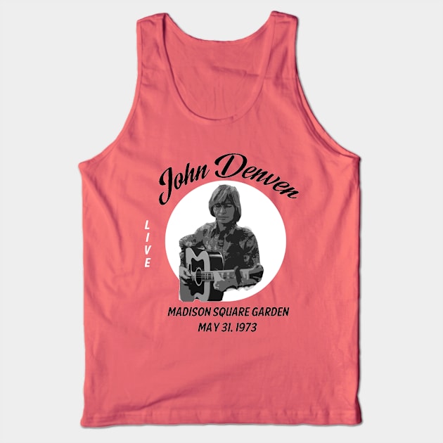 John Denver- Madison Square Garden Tank Top by ocsling